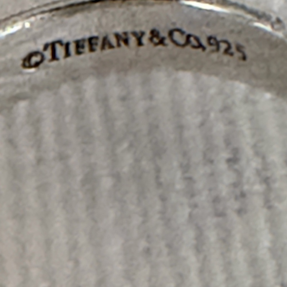 Tiffany & Co. Sterling Silver Padlock Ring. Size 5 - Picture 3 of 5